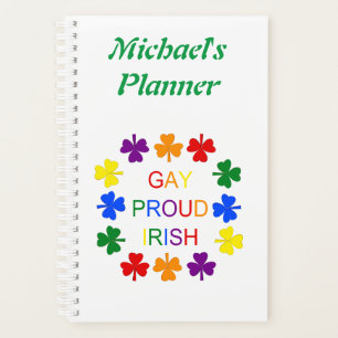 Gay Fier Irlandais LGBT Rainbow Shamrocks
