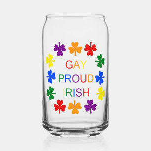 Gay Fier Irlandais LGBT Rainbow Shamrocks