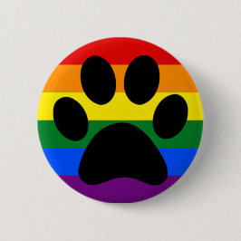 Gay furry pride ronde button 5,7 cm