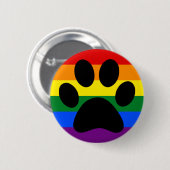 Gay furry pride ronde button 5,7 cm (Voorkant /achterkant)