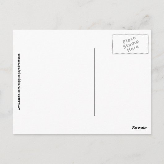 Gay Gelukkig Jubileum Briefkaart (Achterkant)