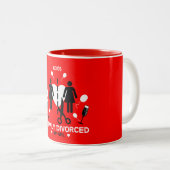 Gay Girl Divorce Survivante Mug (Devant droit)