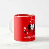 Gay Girl Divorce Survivante Mug (Devant gauche)