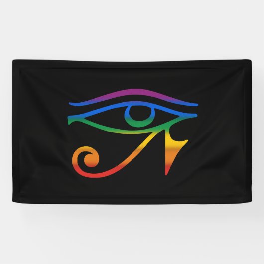 Gay Goth Pride Spandoek (Horizontaal)