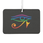 Gay Gothic Pride Flag Luchtverfrisser (Achterkant)