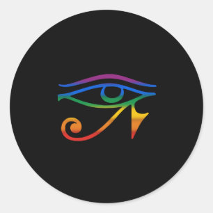 Gay Gothic Pride Ronde Sticker
