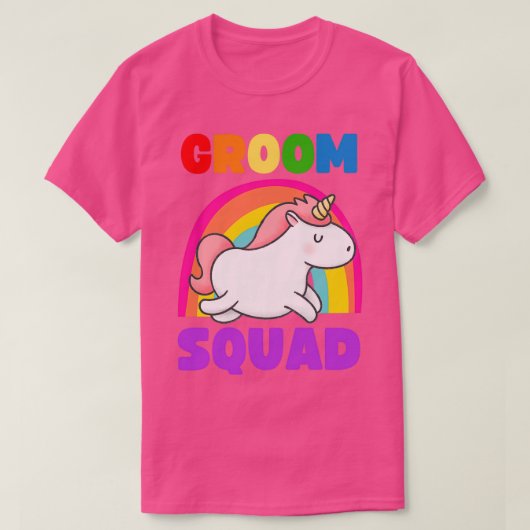 GAY GROOM SQUAD LGBT BACHELOR PARTY Classic TShirt (Design devant)