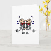 Gay Grooms eerste dans Kaart (Gele Bloem)