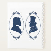 Gay Grooms Regency Roses bleus (Dos)
