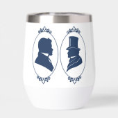Gay Grooms Regency Roses bleus (Arrière)