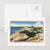 Gay Head Cliffs and Life Saving Station Uitzicht Briefkaart (Voorkant / Achterkant)