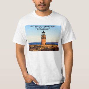 Gay Head Lighthouse, Martha's Vineyard MA T-shirt