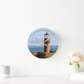 Gay Head Lighthouse, Massachusetts Clock Ronde Klok (Huis)