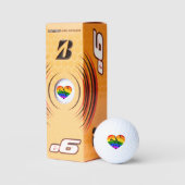 Gay Heart Golfballen (Verpakking)