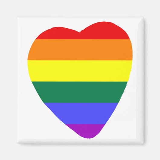 Gay Heart Magneet (Voorkant)