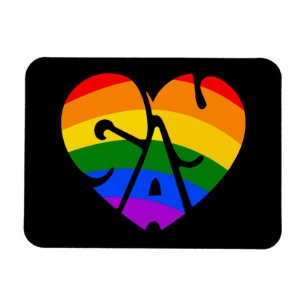Gay Heart Magneet