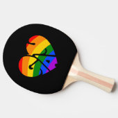 Gay Heart Tafeltennisbatje (Zijkant)