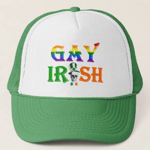 Gay Irish pride St Patrick's day Trucker Pet