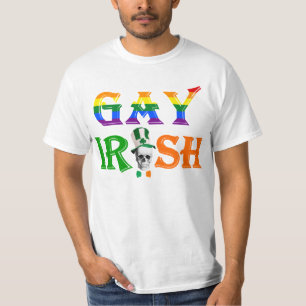 Gay Irish St Patrick's day T-shirt