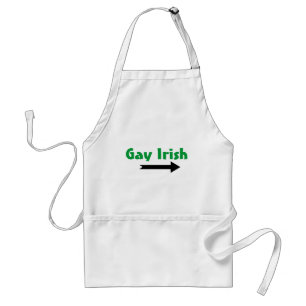 Gay Irish Standaard Schort