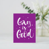 Gay is goed briefkaart (Staand voorkant)
