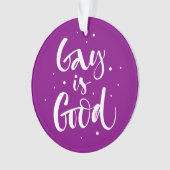 Gay is goed ornament (voorkant)
