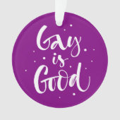 Gay is goed ornament (voorkant)