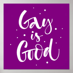 Gay is goed poster