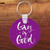 Gay is goed sleutelhanger (Voorkant)