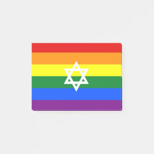 Gay Jewish Pride Flag Post-it® Notes
