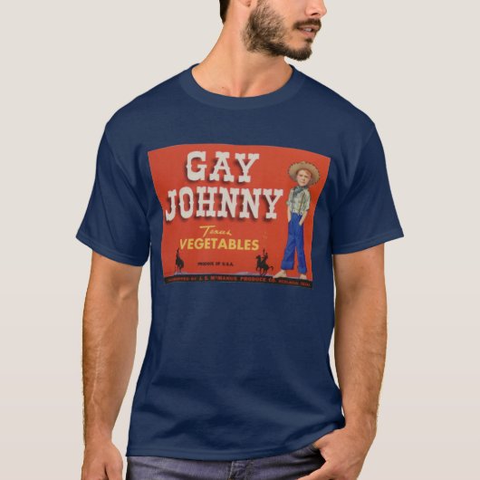 Gay Johnny Vegs T-shirt (Voorkant)