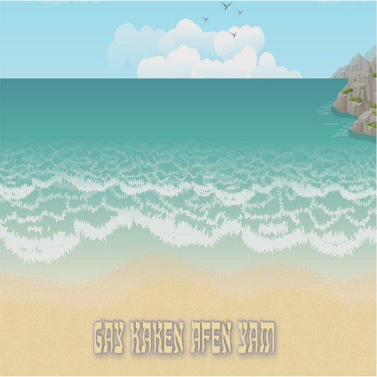 Gay Kaken Afen Yam Sticker (Devant)