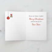 Gay Lesbian Christmas Kaart (Binnen)