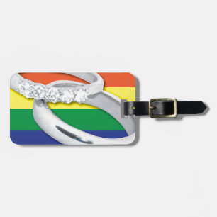 Gay Lesbian Wedding Bagagelabel
