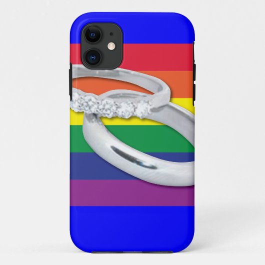 Gay Lesbian Wedding Case-Mate iPhone Case (Achterkant)