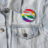 Gay Lesbian Wedding Ronde Button 5,7 Cm (In situ)