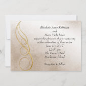 Gay Lesbian Wedding Uitnodiging (Achterkant)