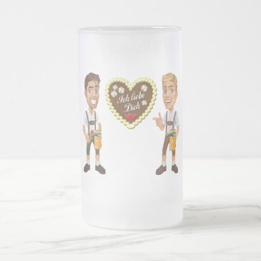 Gay LGBT Oktoberfest Beer Mug (Centre)