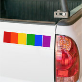 GAY LGBT RAINBOW BUMPERSTICKER (Op Truck)