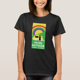 Gay LGBTQ Camping Gifts T-shirt
