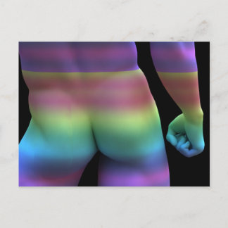 Gay Love Rainbow Briefkaart