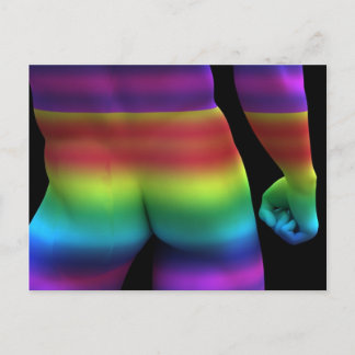 Gay Love Rainbow Briefkaart