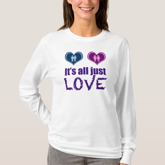 Gay Love T-shirt (Voorkant)