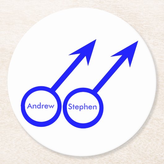 Gay Lovers Onderzetters (Voorkant)