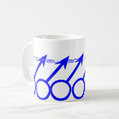 Gay Lovers Personnalisable Mug (Devant gauche)