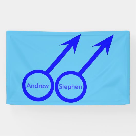 Gay Lovers Persoonlijke banner (Horizontaal)