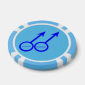 Gay Lovers  Poker Chips (Enkel)