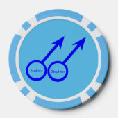 Gay Lovers  Poker Chips (Achterkant)