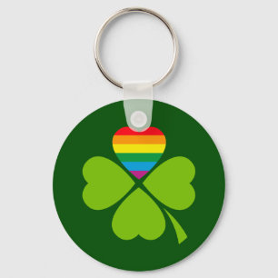 Gay Lucky Clover Sleutelhanger