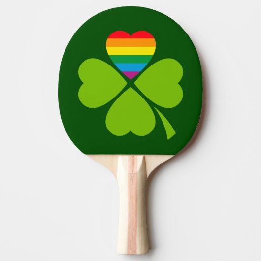 Gay Lucky Clover Tafeltennisbatje (Voorkant)